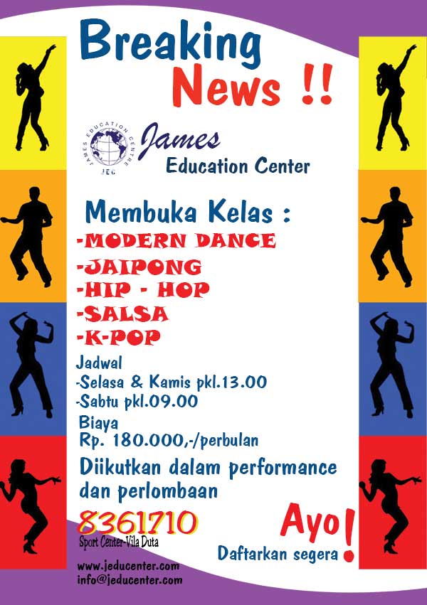 James Is Opening Dance Class Now
