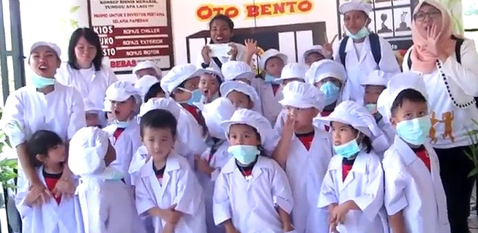 Kunjungan TK James Pakuan School Ke Oto Bento Pamoyanan Bogor