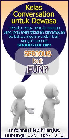 Kelas Conversation Dewasa
